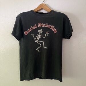 American Vintage | Social Distortion black graphic band tee shirt